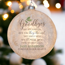 Frosted Serenity Memorial Ornament image number 3