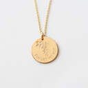 Forget-Me-Not Personalized Memorial Necklace image number 1