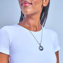 Celestial Circle Cremation Necklace image number 8