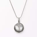 Celestial Circle Cremation Necklace image number 7