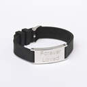 Gentle Strength Memorial Cremation Bracelet - Silver image number 2