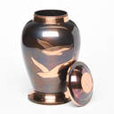 Copper & Brass Cremation Urn image number 2
