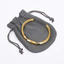 Graceful Harmony Cremation Bracelet - Gold image number 4