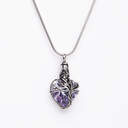 Tree of Life, Heart of Hope Memorial Necklace image number 1