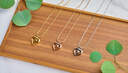 Double Heart Cremation Necklace  image number 5
