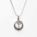 Celestial Circle Cremation Necklace image number 4