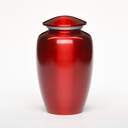 Classic Reflections Alloy Cremation Urn - Red image number 1