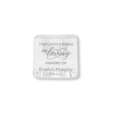 Crystal Tribute Memorial Candle Holder image number 2