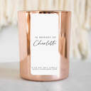 Custom Memorial Candle image number 2