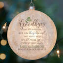 Frosted Serenity Memorial Ornament image number 2