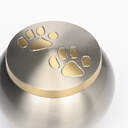 Golden Pawprint Urn image number 2