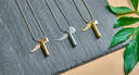 Eternal Love Angel Wing Memorial Pendant image number 3