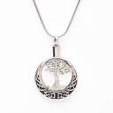Celestial Circle Cremation Necklace image number 5