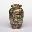 Camouflage Swirl Cremation Urn image number 1