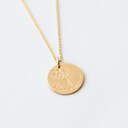 Forget-Me-Not Personalized Memorial Necklace image number 2