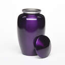 Classic Reflections Alloy Cremation Urn - Purple image number 7