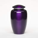 Classic Reflections Alloy Cremation Urn - Purple image number 5